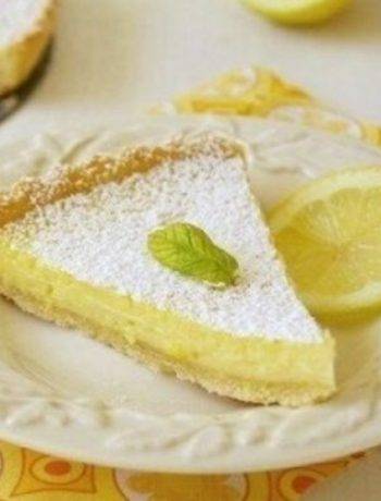 Тарт лимонный