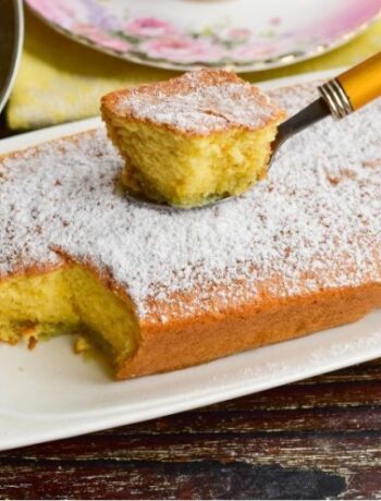 Лимонный кекс торт-суфле