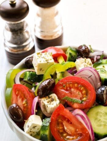 Классический салат “греческий”