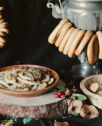 Диетические вареники с картошкой и грибами