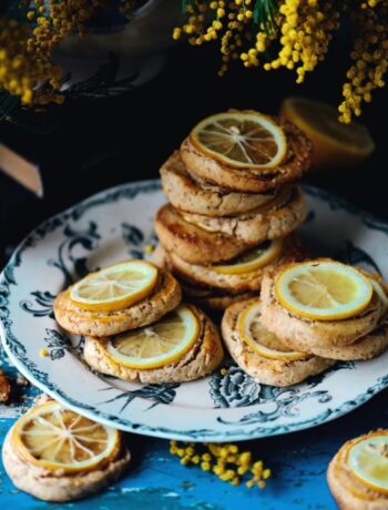 Миндальное печенье с лимоном