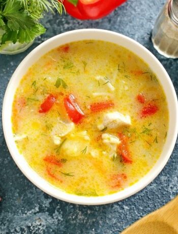 Куриный суп по-болгарски