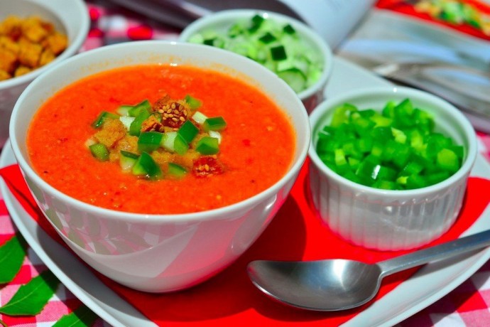 Гаспачо — суп из томатов
