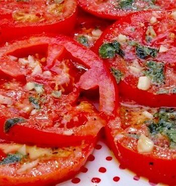 Маринованные помидоры по-итальянски за 30 мин.