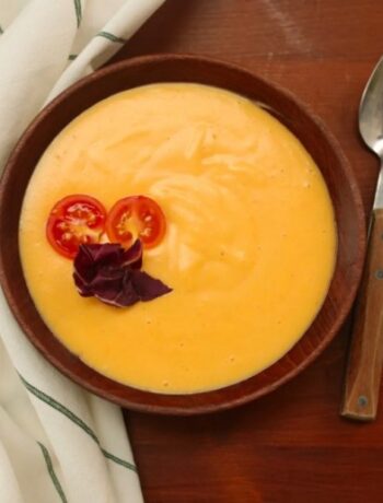Суп-пюре с сыром