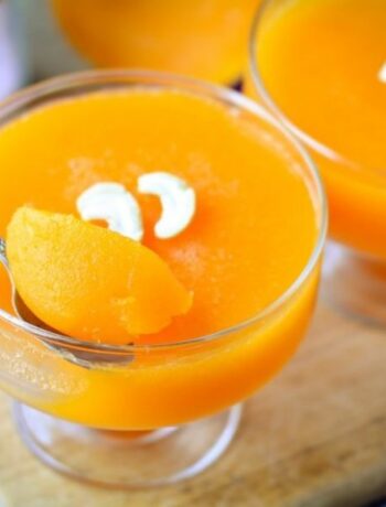 Вкусное желе из тыквы с апельсином