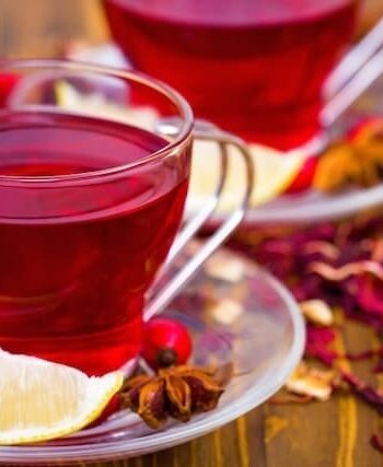 Зимний ягодный чай каркаде