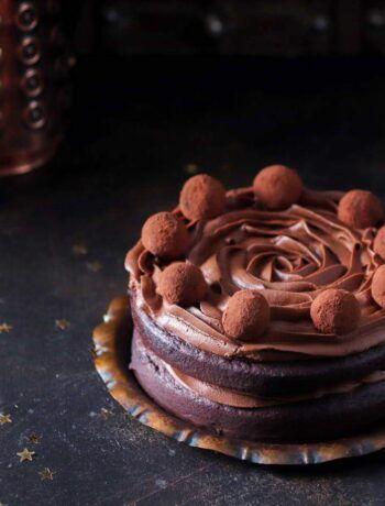 Шоколадный торт с Нутеллой от Анастасии Зурабовой
