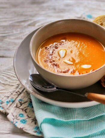 Суп-пюре с карри из тыквы
