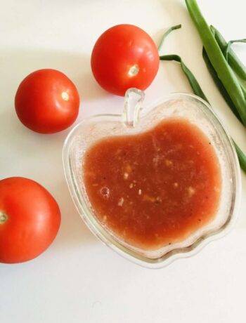 Пикантный соус из помидоров за 5 минут