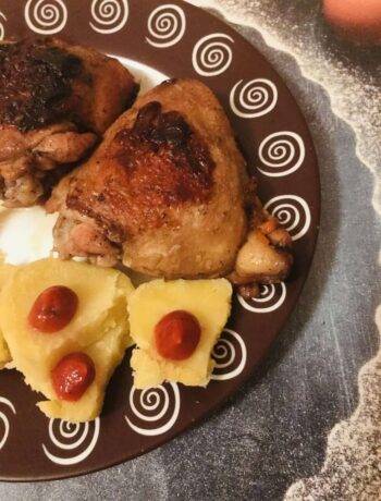 Сочные куриные бёдра на сковороде
