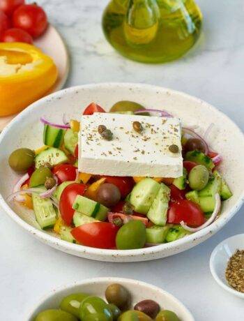 Диетический греческий салат
