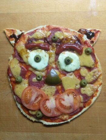 Пицца на Хэллоуин