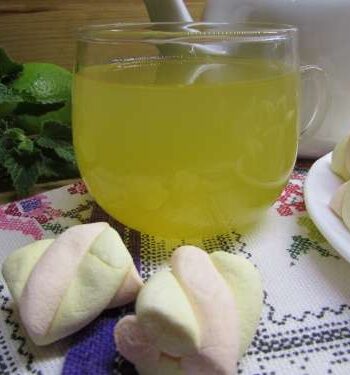 Зеленый чай с маракуйей, мятой и лаймом