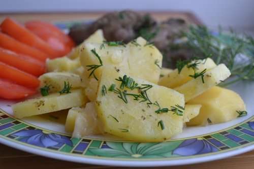 Запечённый картофель в духовке, приправа для картофеля