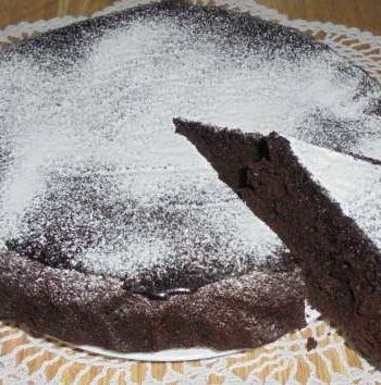 Шоколадный пирог в духовке – простой рецепт с фото