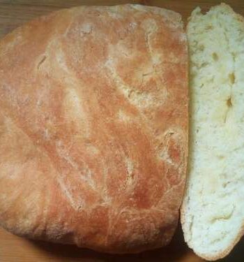 Белый хлеб с манной крупой
