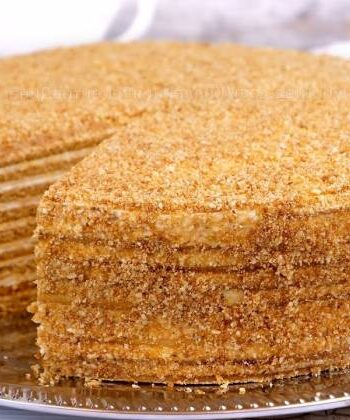 Торт Медовик самый лучший со сметанным кремом