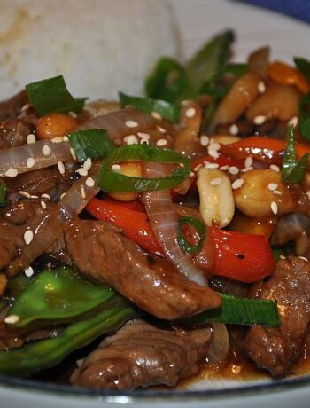 Говядина по-китайски: «Стир-фрай» из говядины и овощей с соусом терияки