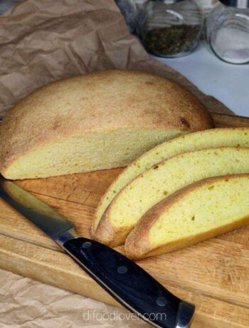 Дрожжевой кукурузный хлеб