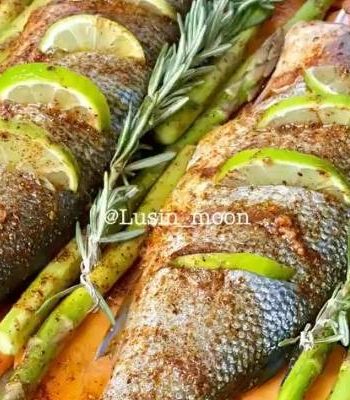 Как запечь рыбу сибас в духовке с овощами
