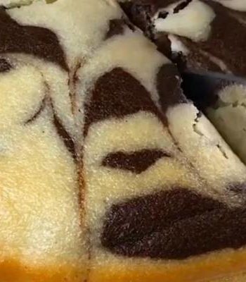Пирог манник зебра на кефире в духовке очень вкусный