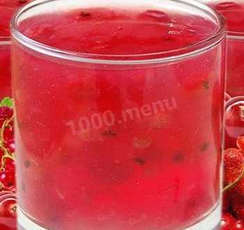 Видео-рецепт киселя из замороженных ягод красной смородины