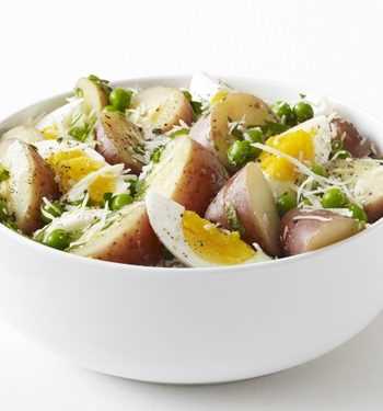 Картофельный салат с яйцами