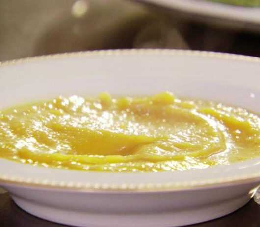 Суп-пюре из мускатной тыквы