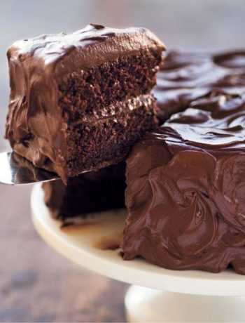 Шоколадный торт "Пища дьявола"