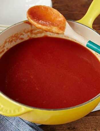 Томатный соус из печёных помидоров