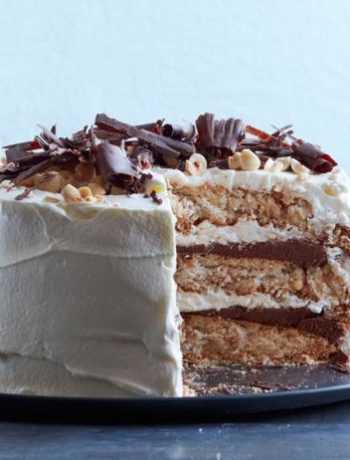 Шоколадно-ореховый торт Дакуаз