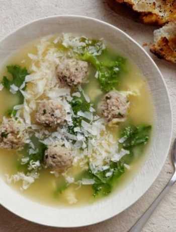 Итальянский свадебный суп