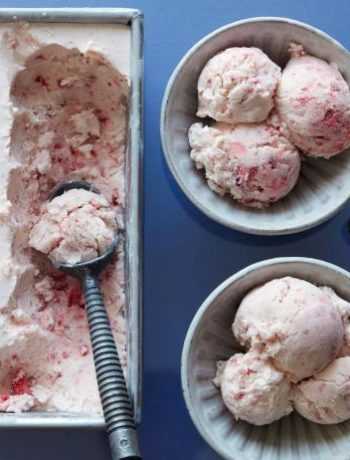 Клубничное мороженое без мороженицы