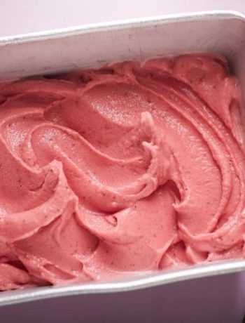 Замороженный клубничный йогурт