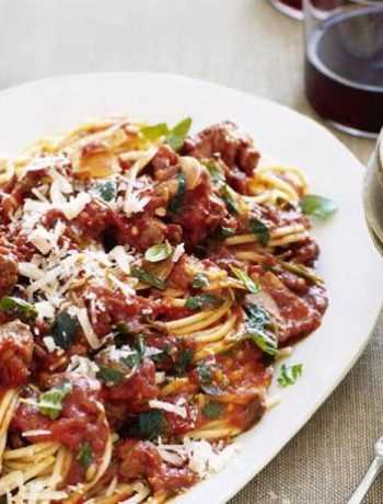 Спагетти по-сардински