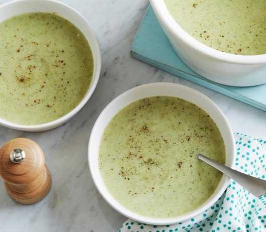 Молочный суп–пюре с брокколи