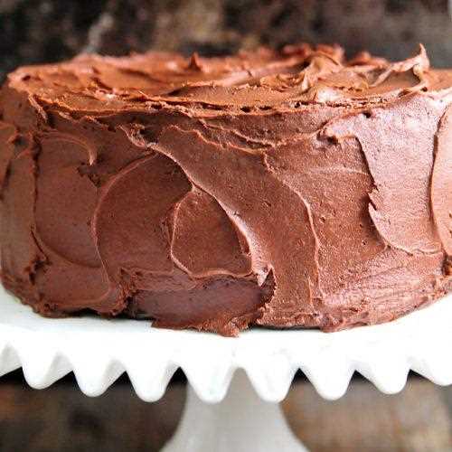 Шоколадная глазурь для тортов