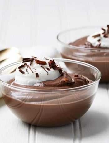 Шоколадный пудинг со вкусом сливочного мороженого