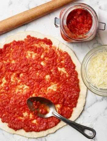Свежий томатный соус для пиццы