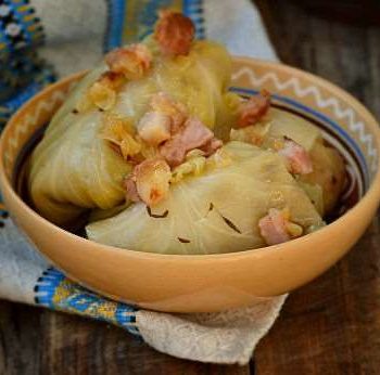 Голубцы с перловкой и горохом в мультиварке