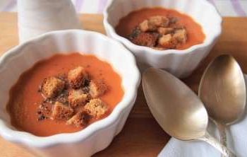 Гаспаччо суп из свежих томатов