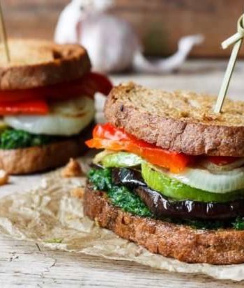Бутерброды с овощами-гриль