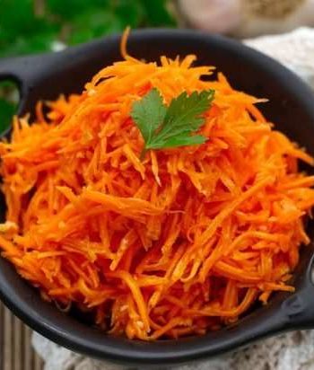 Морковь по-корейски с асафетидой