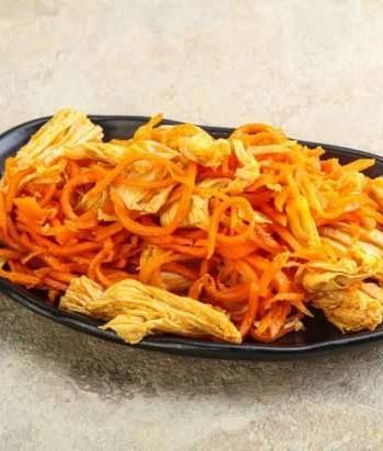 Корейская морковка с соевой спаржей