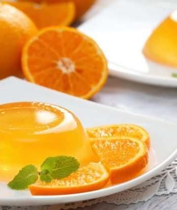 Желе из свежих апельсинов