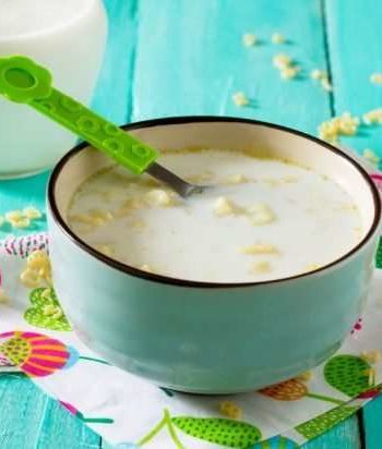 Молочный суп «Азбука»