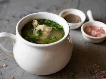 Рыбный суп из минтая рецепт