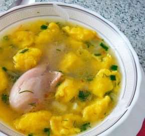 Суп с галушками рецепт приготовления