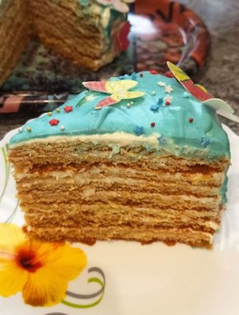 Торт «Медовик» по фирменному рецепту бабушки – пошаговый рецепт